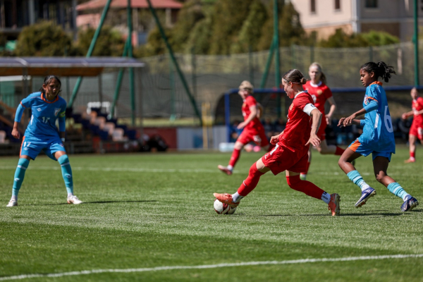 Женская юниорская сборная России U-17 одержала третью победу над Индией