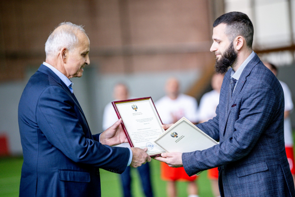 РФС провёл матч легенд в честь 75-летия Александра Мирзояна 