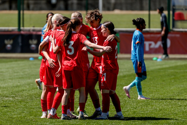 Женская юниорская сборная России U-17 одержала третью победу над Индией
