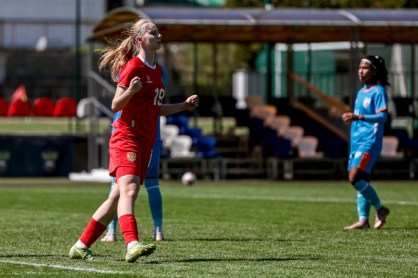 Женская юниорская сборная России U-17 одержала третью победу над Индией
