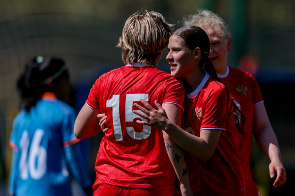 Женская юниорская сборная России U-17 одержала третью победу над Индией