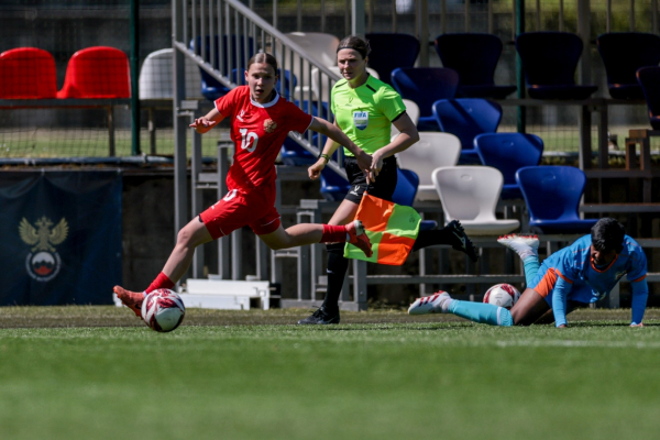 Женская юниорская сборная России U-17 одержала третью победу над Индией