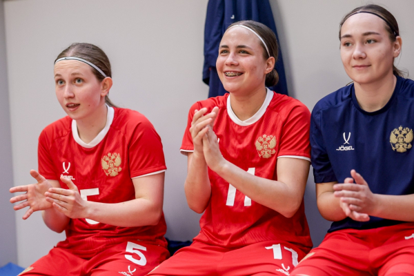 Женская юниорская сборная России U-17 одержала третью победу над Индией