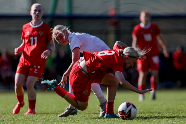Женские национальная и молодёжная сборные сыграли вничью