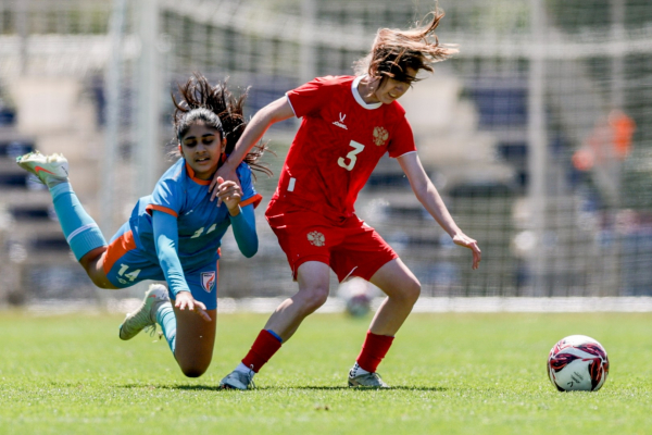 Женская юниорская сборная России U-17 одержала третью победу над Индией