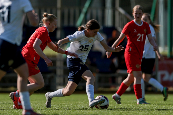 Женские национальная и молодёжная сборные сыграли вничью