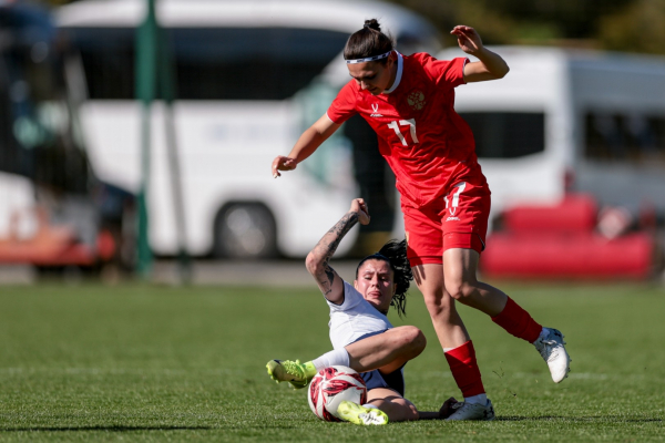 Женские национальная и молодёжная сборные сыграли вничью