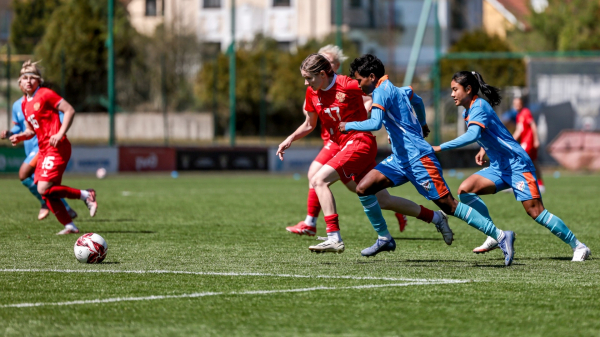 Женская юниорская сборная России U-17 одержала третью победу над Индией