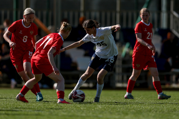 Женские национальная и молодёжная сборные сыграли вничью