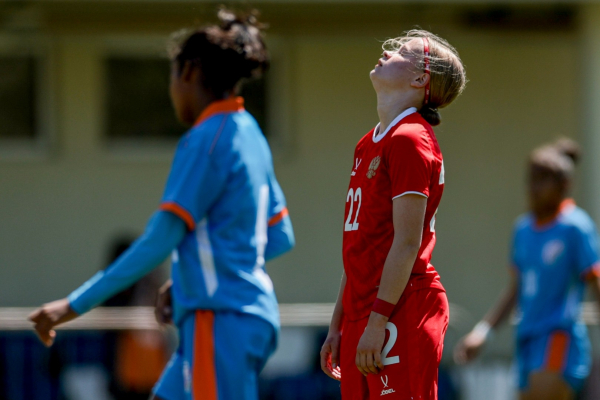 Женская юниорская сборная России U-17 одержала третью победу над Индией