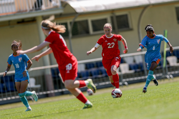 Женская юниорская сборная России U-17 одержала третью победу над Индией