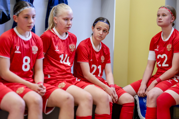 Женская юниорская сборная России U-17 одержала третью победу над Индией