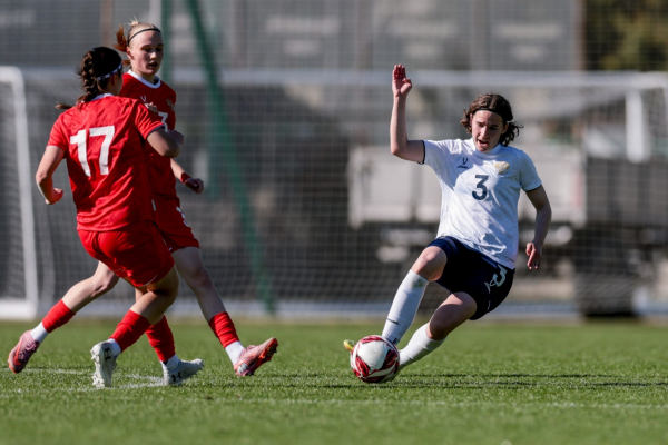 Женские национальная и молодёжная сборные сыграли вничью