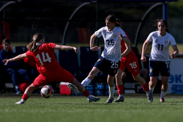 Женские национальная и молодёжная сборные сыграли вничью