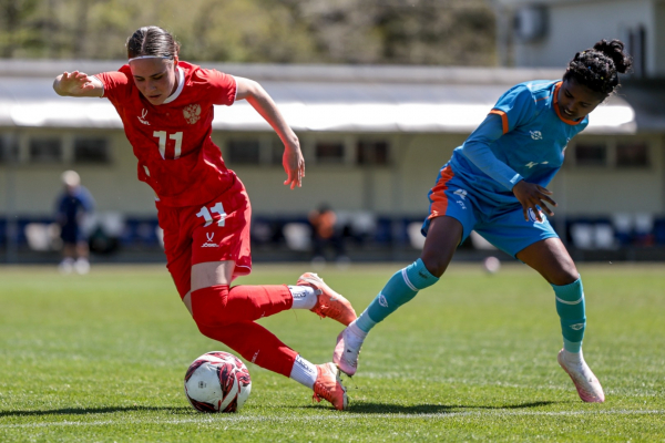Женская юниорская сборная России U-17 одержала третью победу над Индией