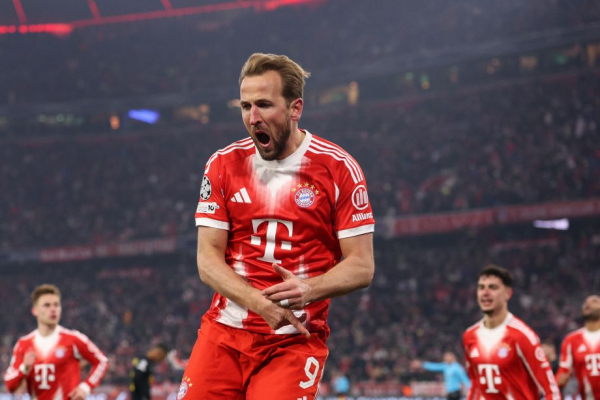 Бавария &mdash; чемпион Германии сезона-2025/2026, статистика, какие рекорды побили, какие рекорды остались, Кейн, Олисе, Диас