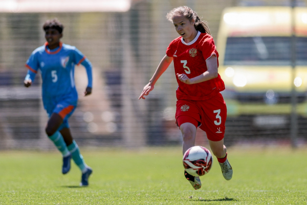 Женская юниорская сборная России U-17 одержала третью победу над Индией