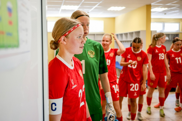 Женская юниорская сборная России U-17 одержала третью победу над Индией