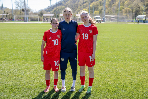 Женская юниорская сборная России U-17 одержала третью победу над Индией