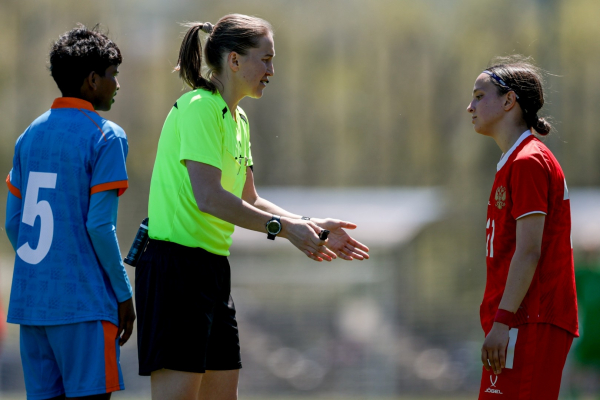 Женская юниорская сборная России U-17 одержала третью победу над Индией