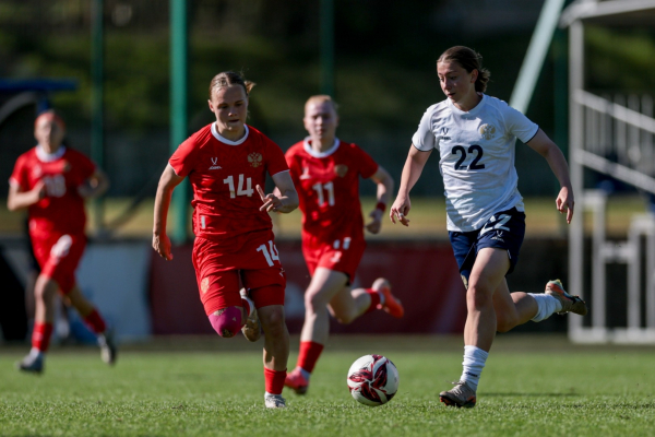 Женские национальная и молодёжная сборные сыграли вничью