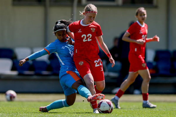 Женская юниорская сборная России U-17 одержала третью победу над Индией