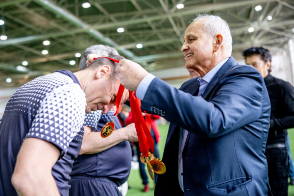 РФС провёл матч легенд в честь 75-летия Александра Мирзояна 