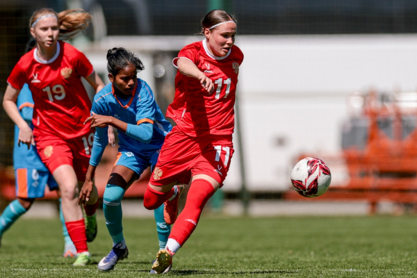 Женская юниорская сборная России U-17 одержала третью победу над Индией