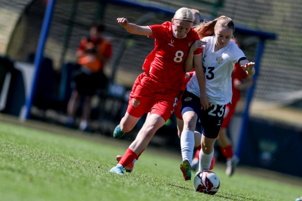 Женские национальная и молодёжная сборные сыграли вничью